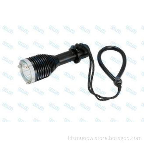 Black D10 CREE XP-G R5 LED 6500k Technical Dive Lights / fl
